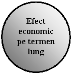 Oval: Efect economic pe termen lung 


